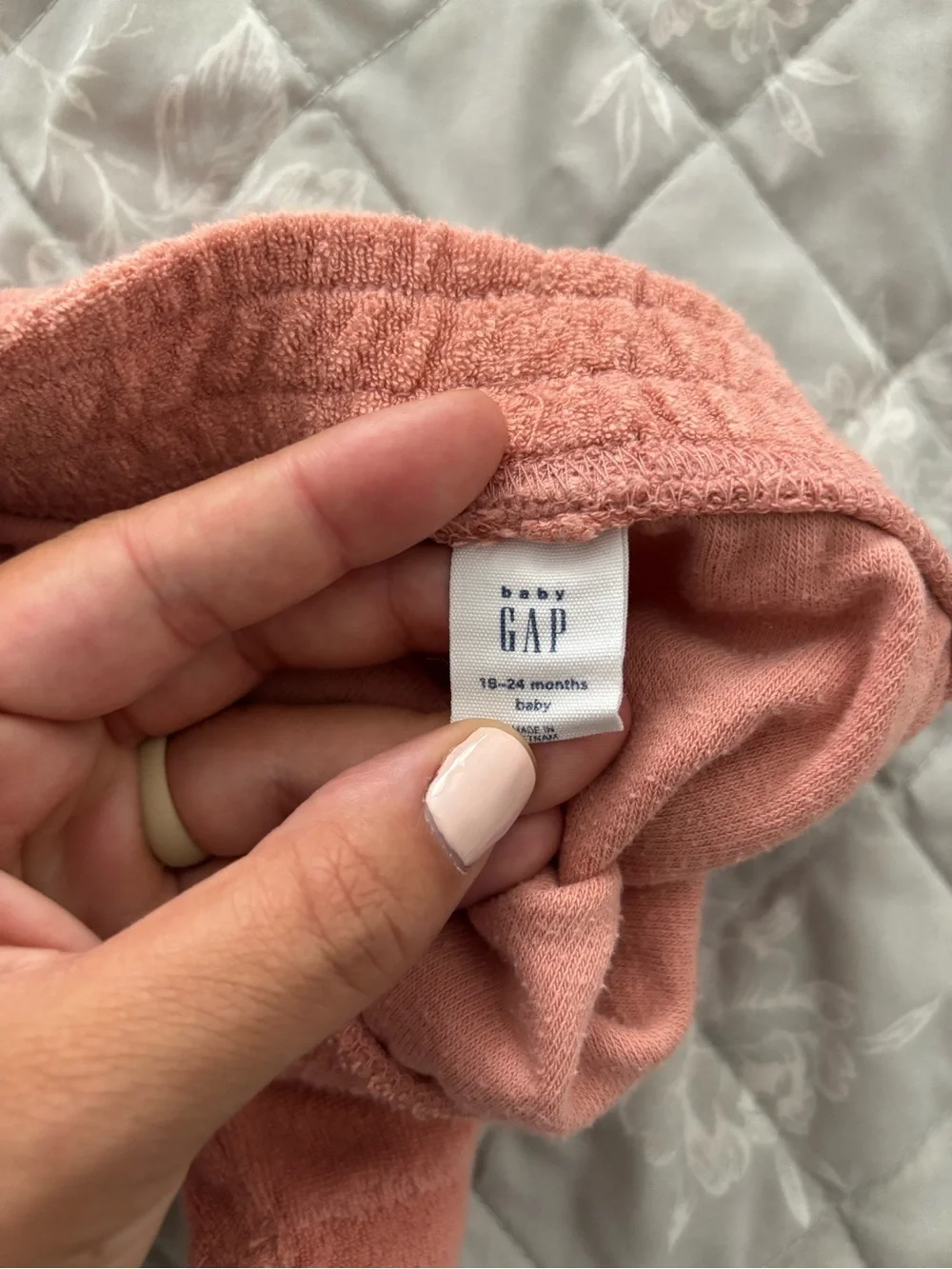 Baby Gap coral pink toddler shorts